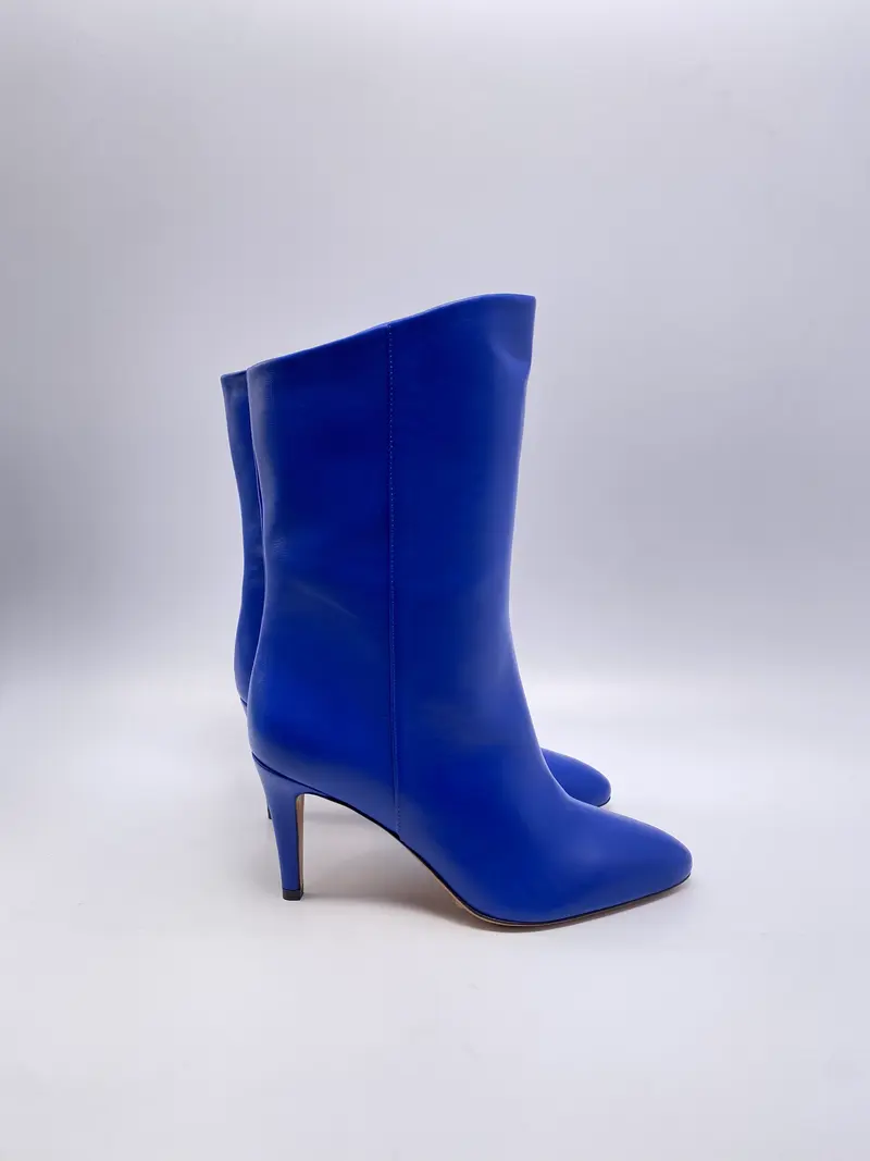 The Seller Boots blue  leather