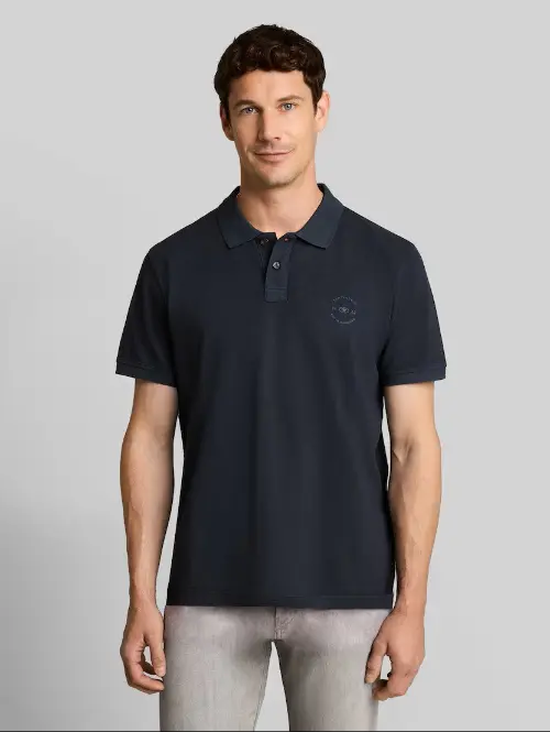 Tom Tailor heren polo shirt marineblauw