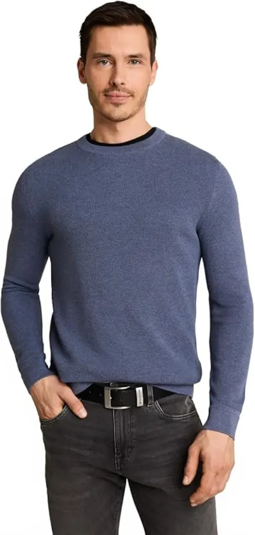 Tom Tailor heren trui blauw
