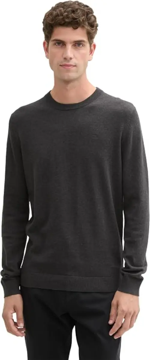 Tom Tailor heren trui grijs