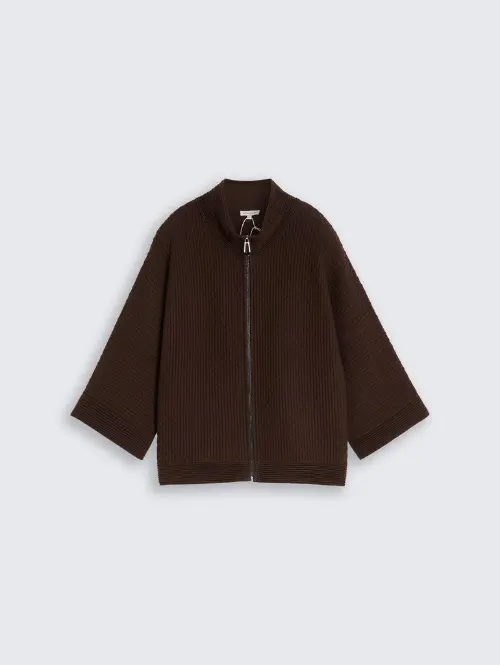 Tom Tailor vest bruin