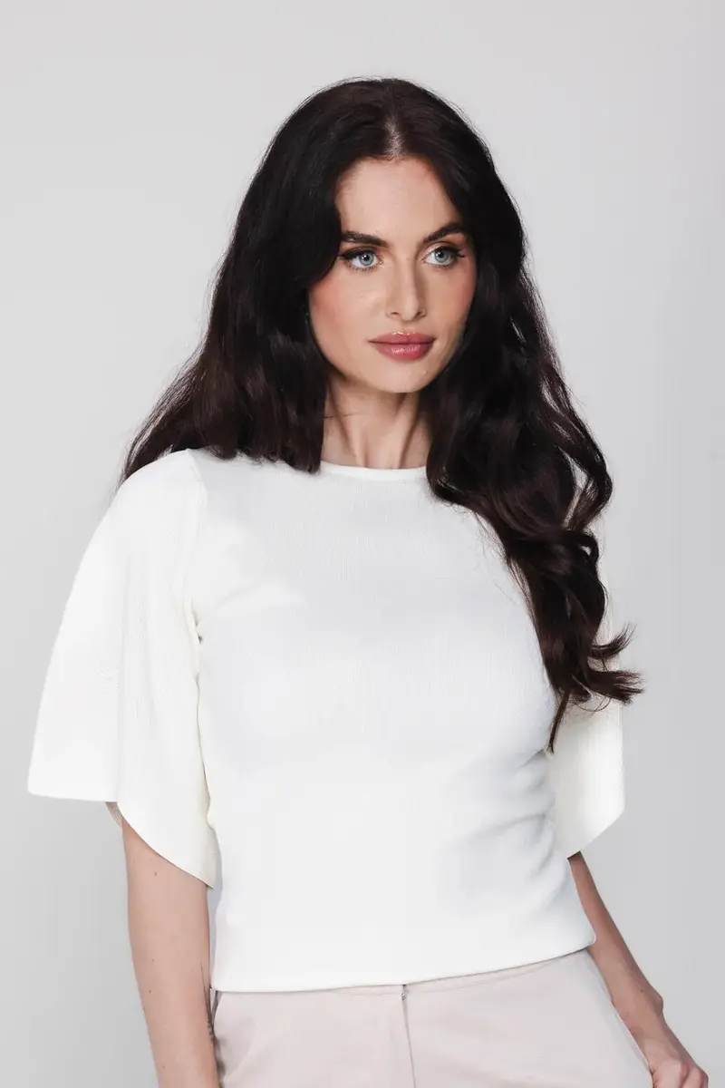 Top denise knit AC1862 Offwhite