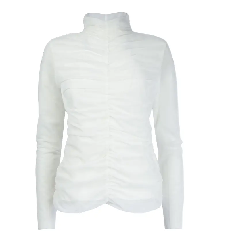 Top Esino-D LS Mesh | Ecru