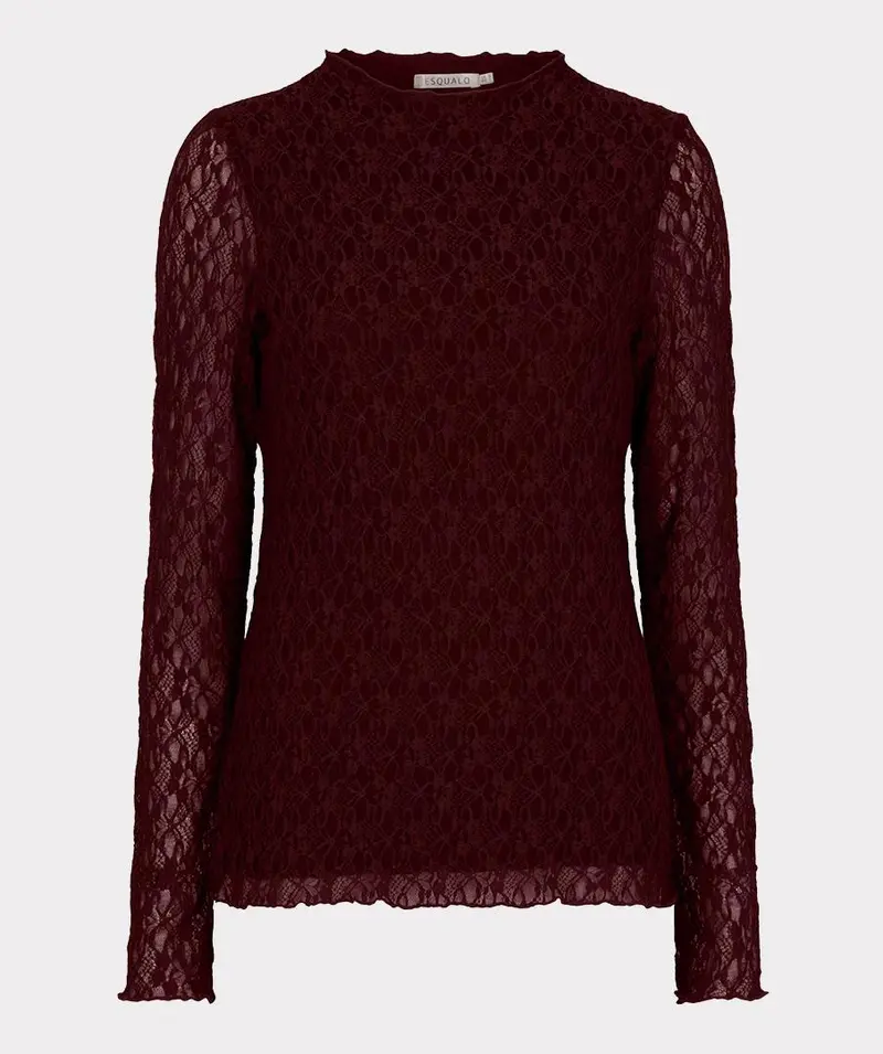 Top l/slve lace