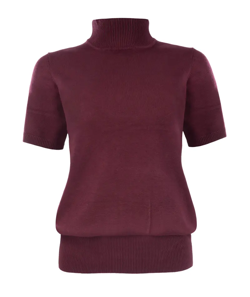 Top Mayra 1/2 SS-RMB Brei | Grape Wine