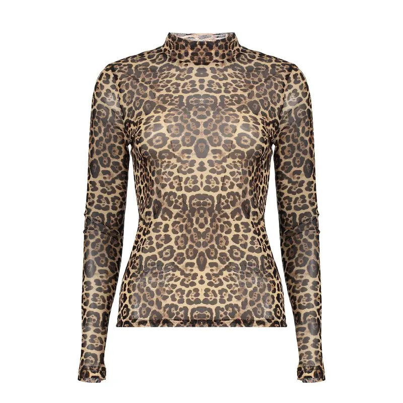 Top mesh turtle leopard
