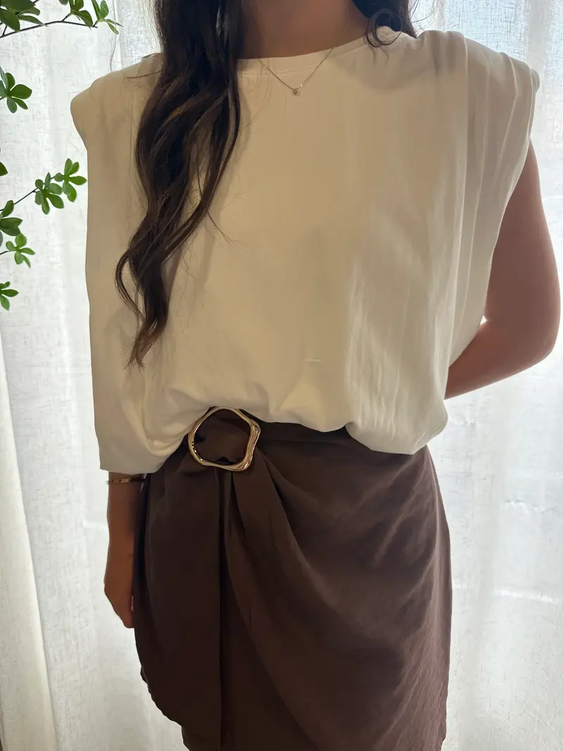 Top schoudervulling A-9176 Off-white