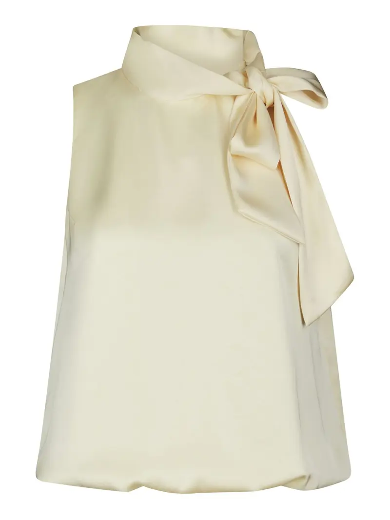 Top veda heavy sateen 168291 Light yellow