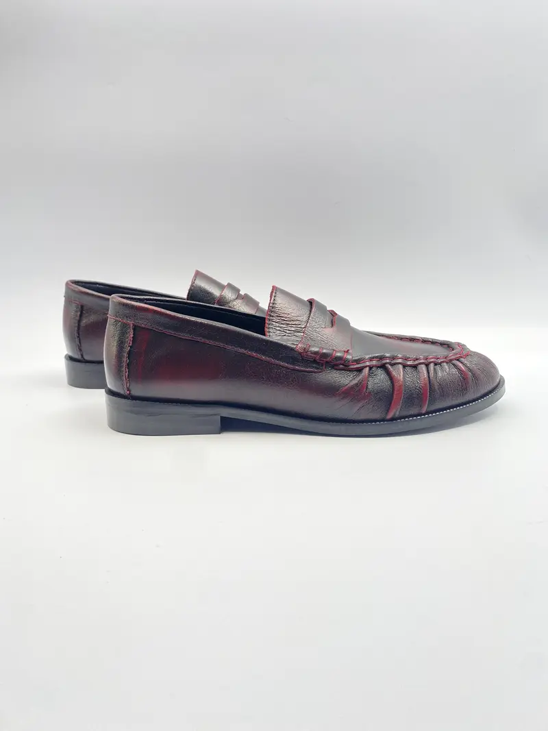 Toral tl-Blake loafer flo granate