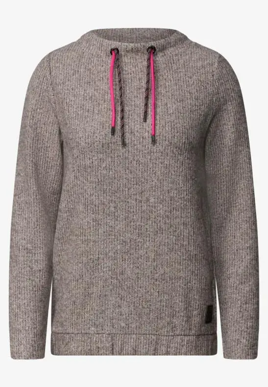 TOS Cosy Rib Funnel Neck