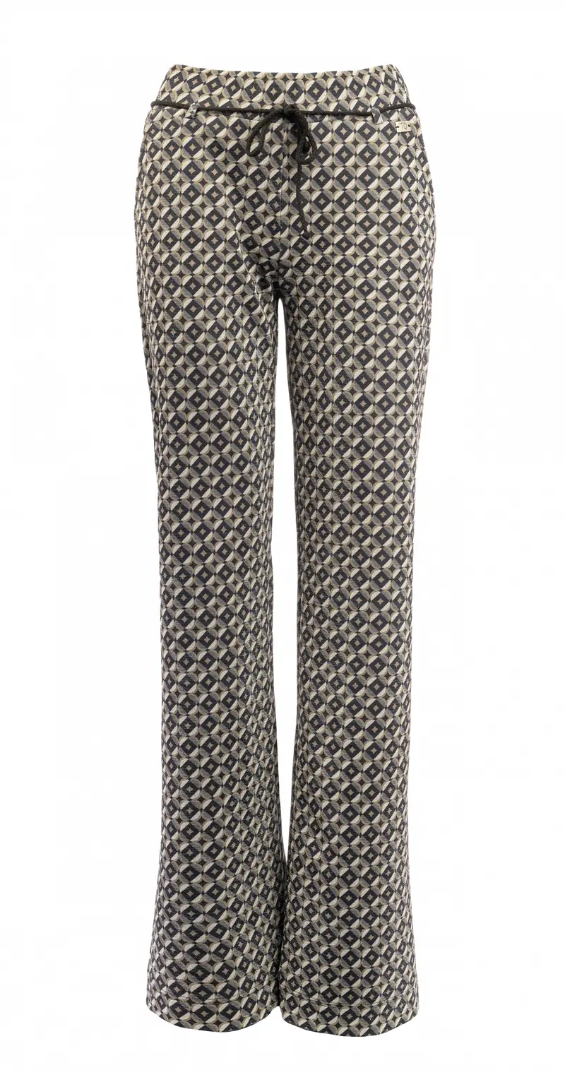 TQ broek romee silver foil blauw grijs