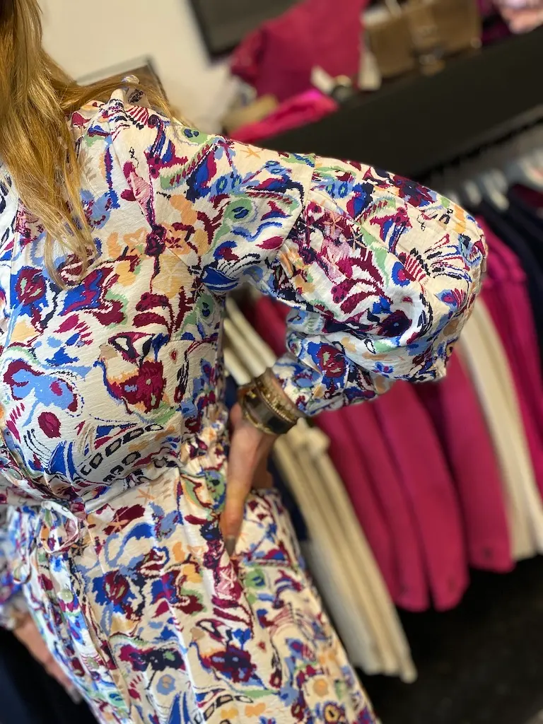 Tramontana -  Dress Spring Garden Print