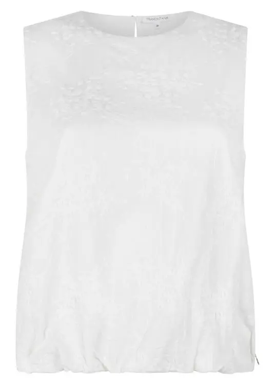 Tramontana - Embroiderd Sleeveless Top