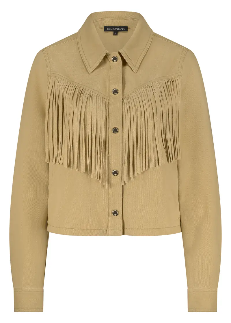 Tramontana - Heavy Twill Fringe Jacket