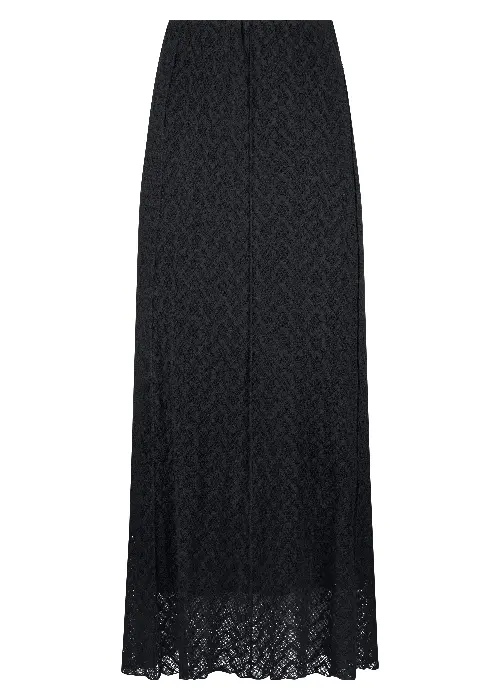 Tramontana rok stretch lace zwart