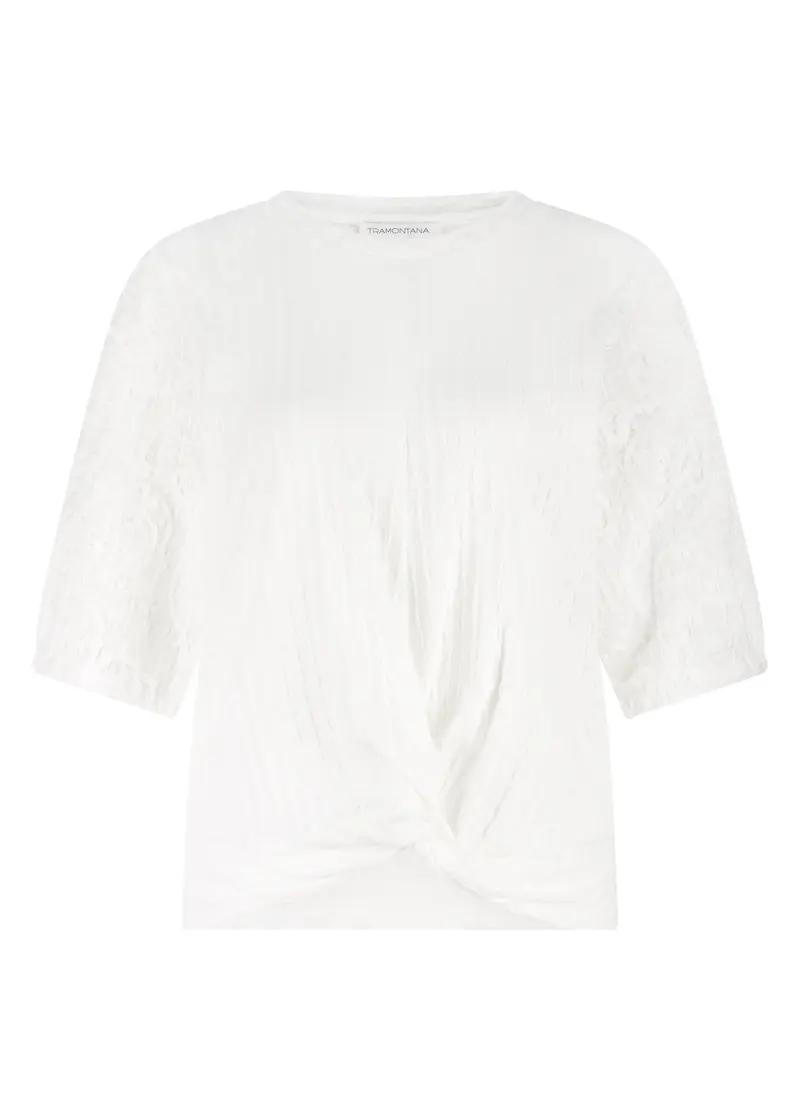 Tramontana - Short sleeve Fabric top