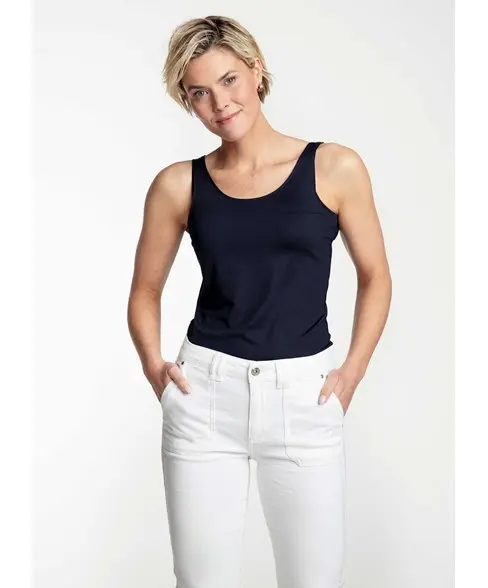 Tramontana top pia donker blauw