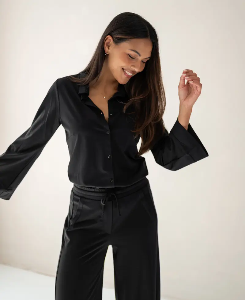Travelblouse LA SILVESE Zwart