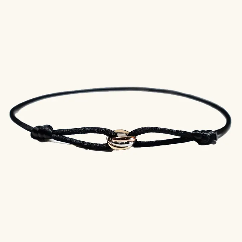 Trifecta Armband i Guld