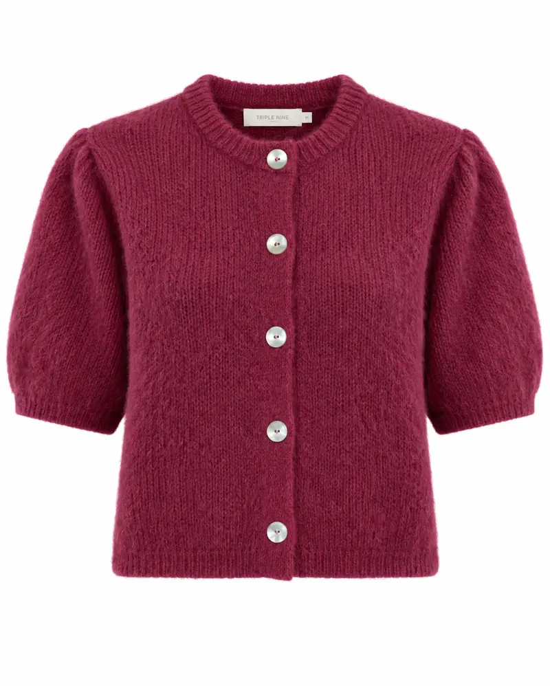Triple Nine - Alpaca Vest Charlie Cherry