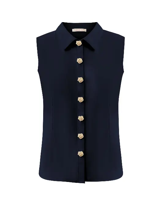 Triple Nine blouse marine