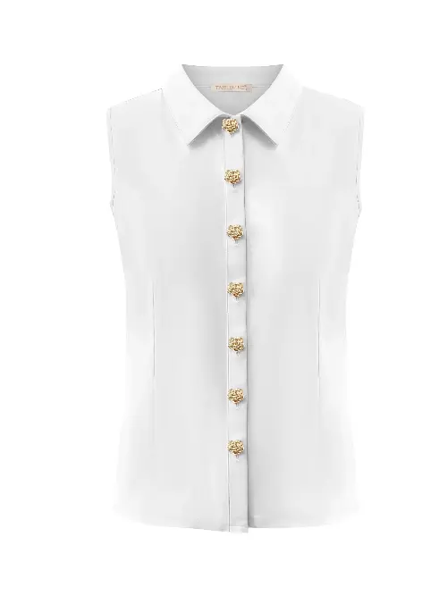 Triple Nine blouse wit