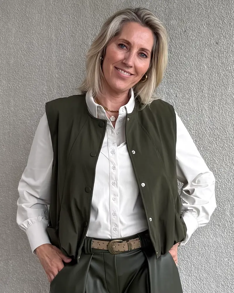 Triple Nine - Bodywarmer Bo Olijfgroen - 92428