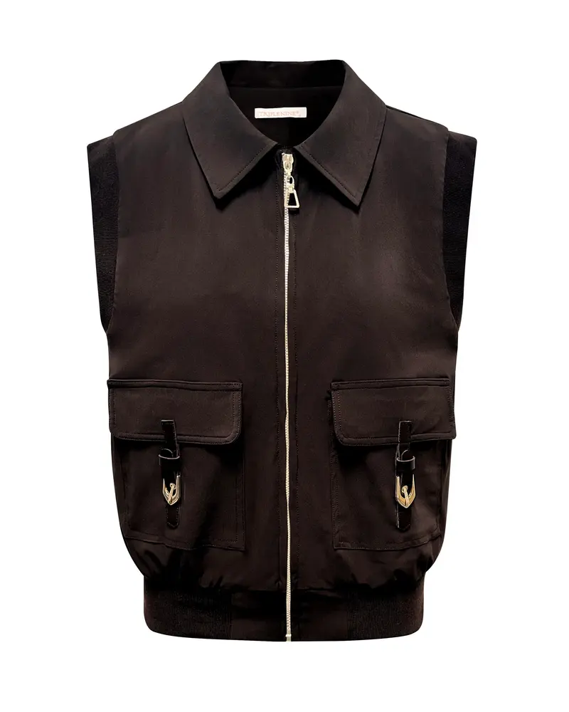 Triple Nine - Bodywarmer Joly Donkerbruin - 92420