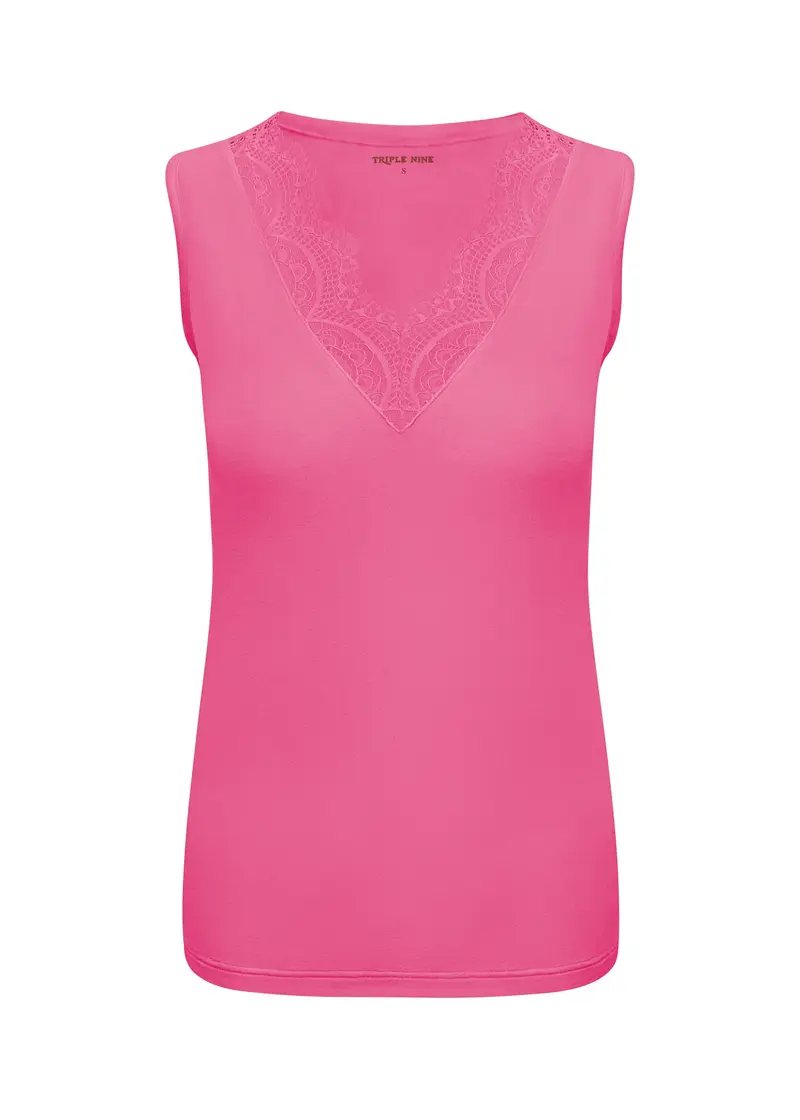 Triple Nine - Cashmere Top Sisi Fuchsia - 9005