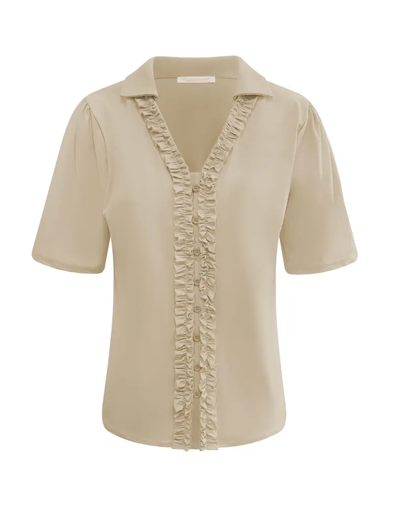 Triple Nine - Travel Blouse Camille Beige - 5931