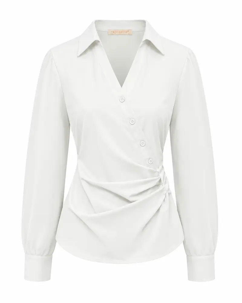 Triple Nine - Travel Blouse Dianne Wit - 6960