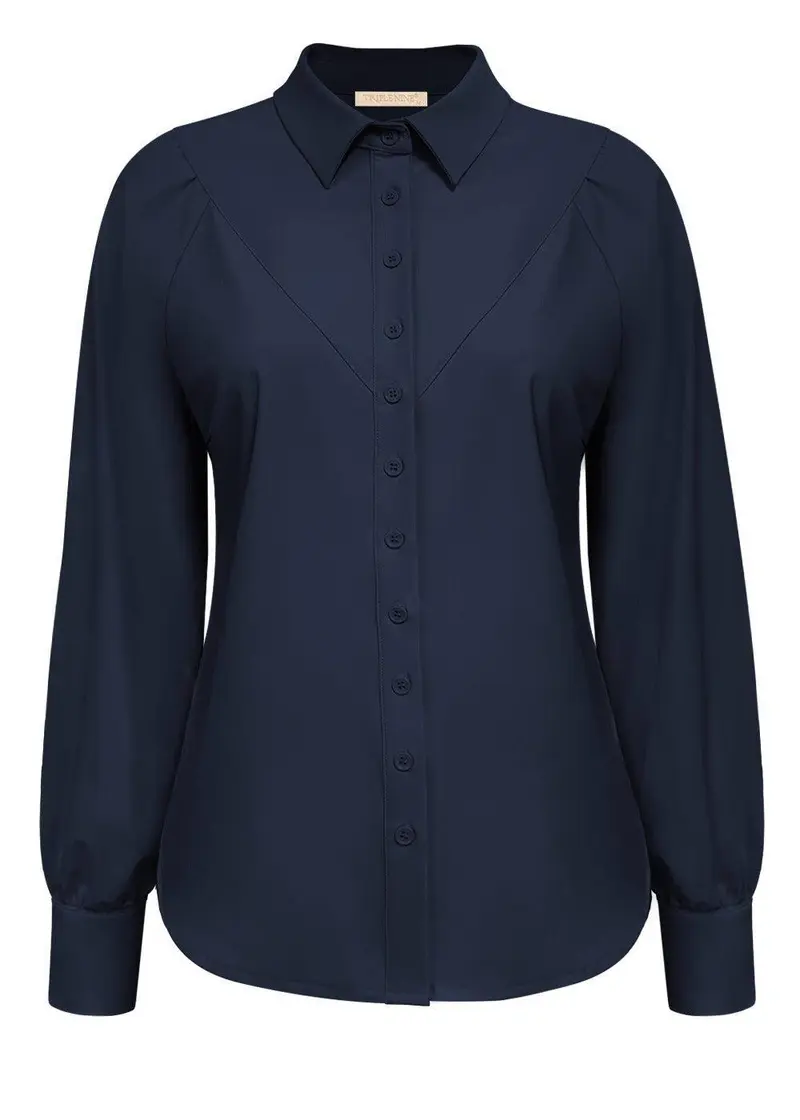 Triple Nine - Travel Blouse Moon Navy - 5919