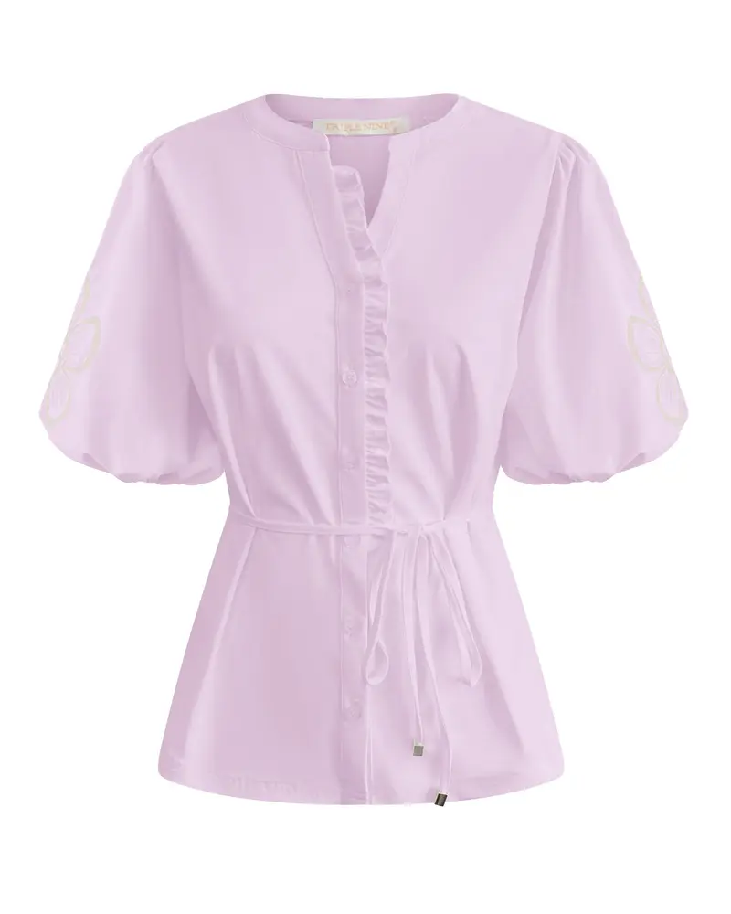 Triple Nine Travel Blouse Yana Lila - 5943