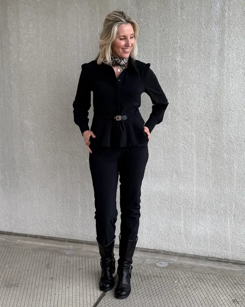 Triple Nine - Travel Broek Vera Zwart - 2601