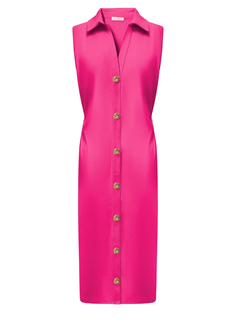 Triple Nine Travel Jurk June Fuchsia - 51817