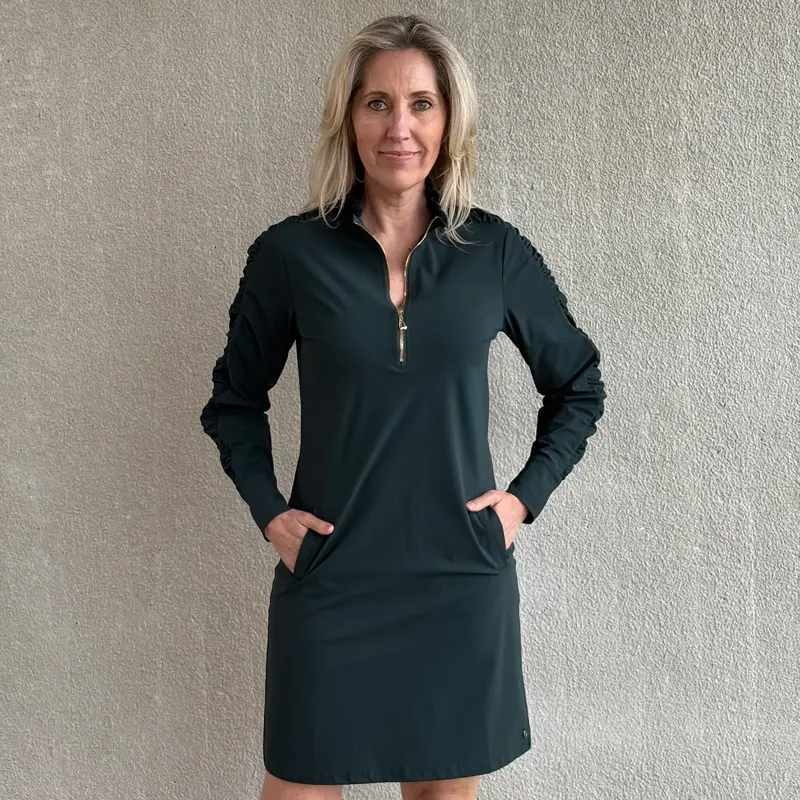 Triple Nine - Travel Jurk Mares Groen - 51815