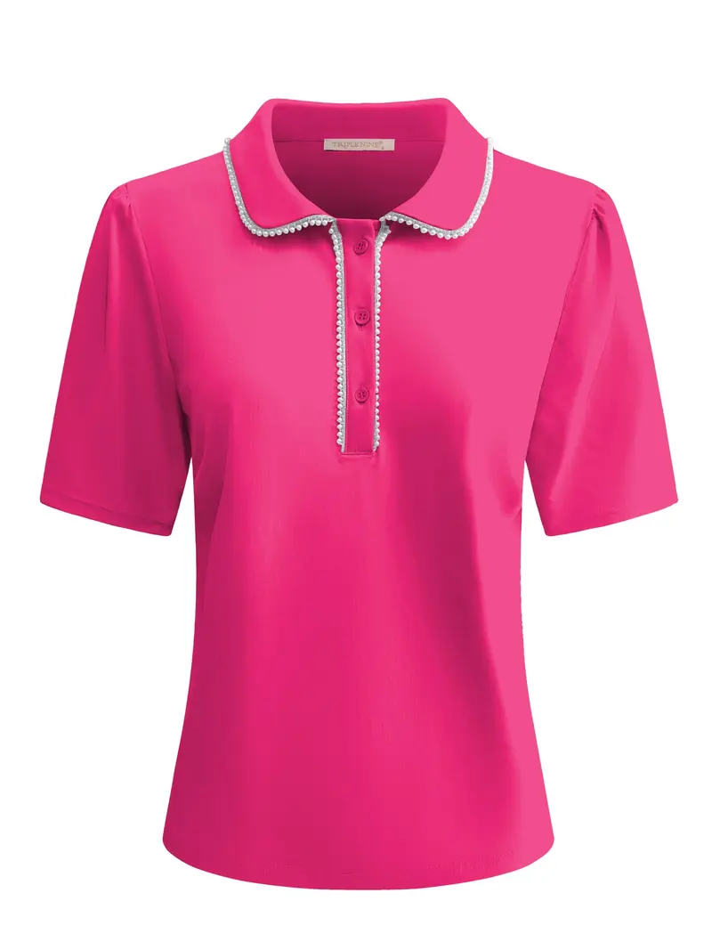 Triple Nine Travel Top Cherie Fuchsia - 6941