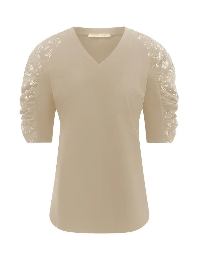 Triple Nine Travel Top Ruth Beige - 6949