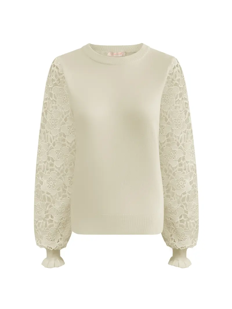 Triple Nine - Trui Louise Creme - 9006