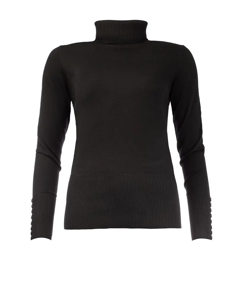 Trui Belon LS-RMB Brei | Black