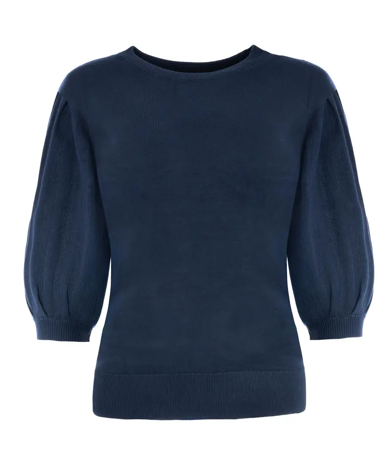 Trui Espe 1/2 SS-RMB Brei | Marine