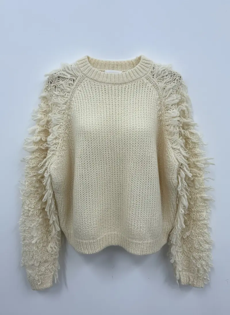 Trui Ivy Loop Knit | Beige