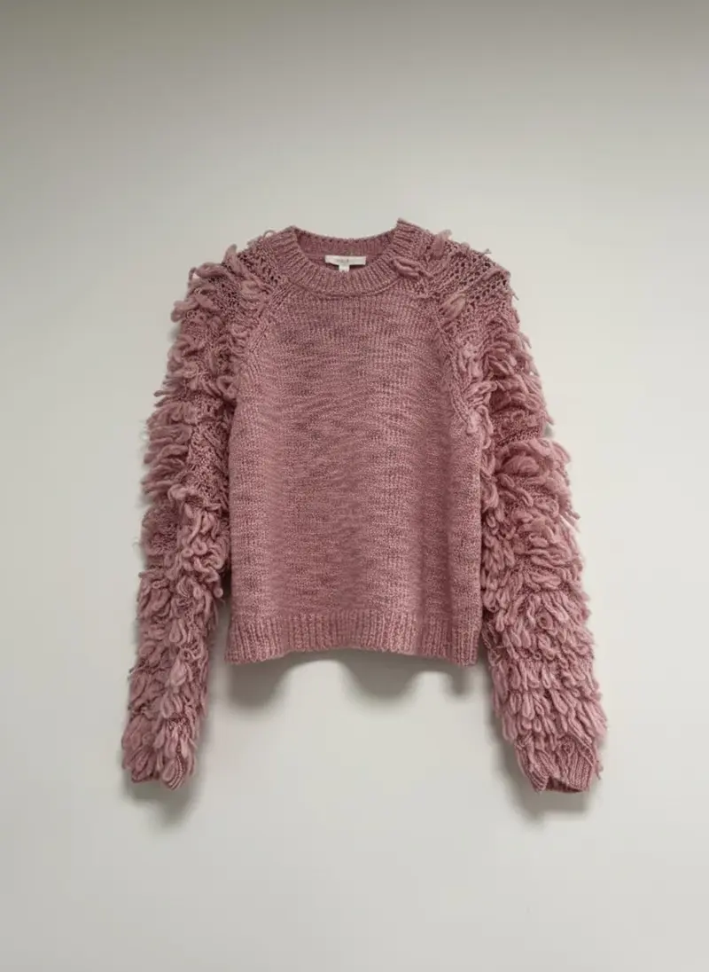 Trui Ivy Loop Knit | Light Mauve