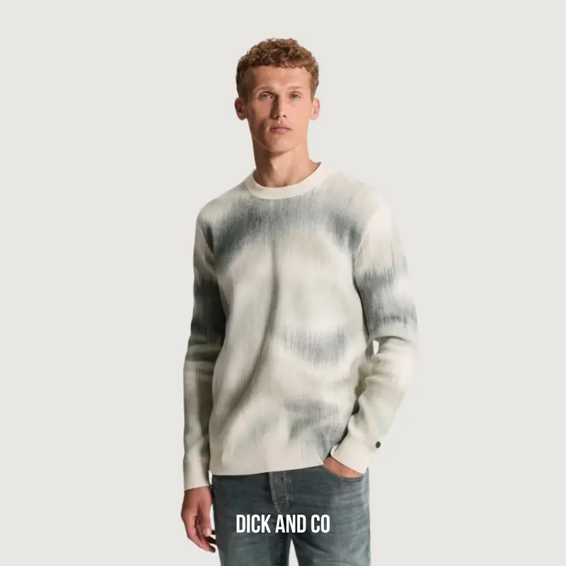Trui met allover print