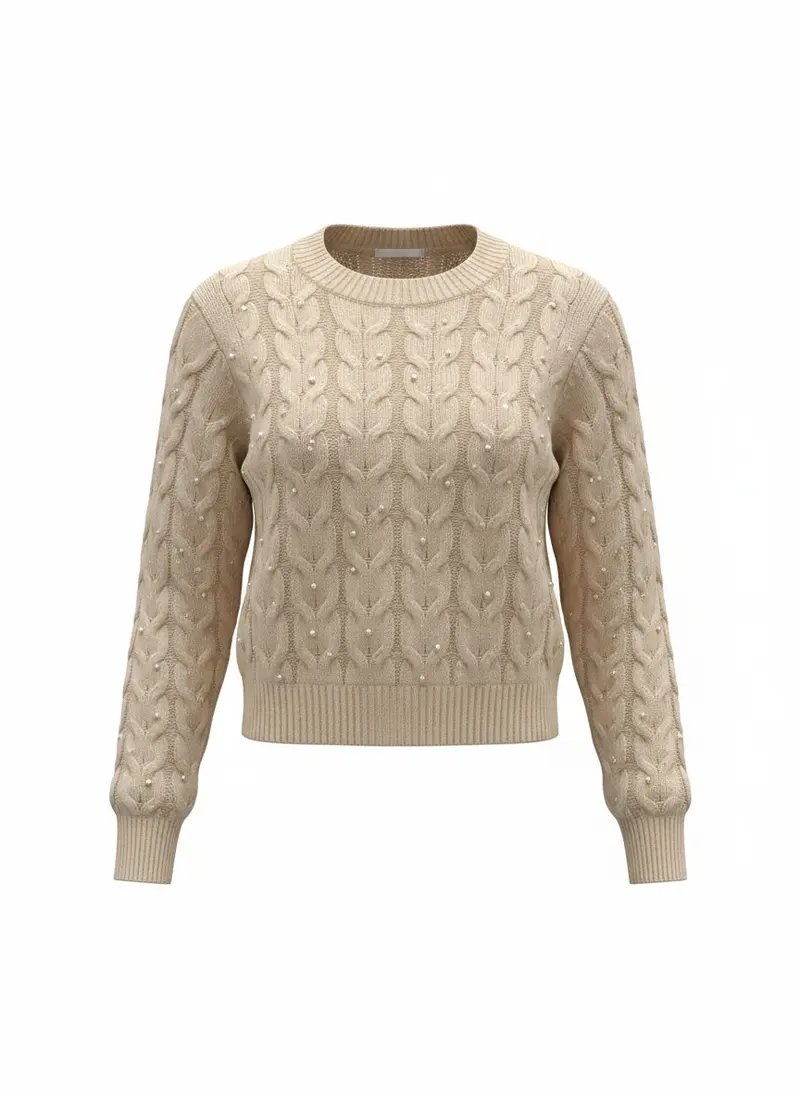 Trui ronja pearl P625-01 Beige