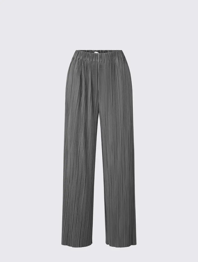 Uma Trousers 10167 Gray Pinstripe