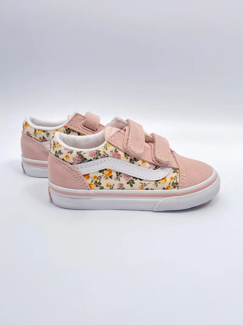 Vans old skool V romantic floral pink / mult