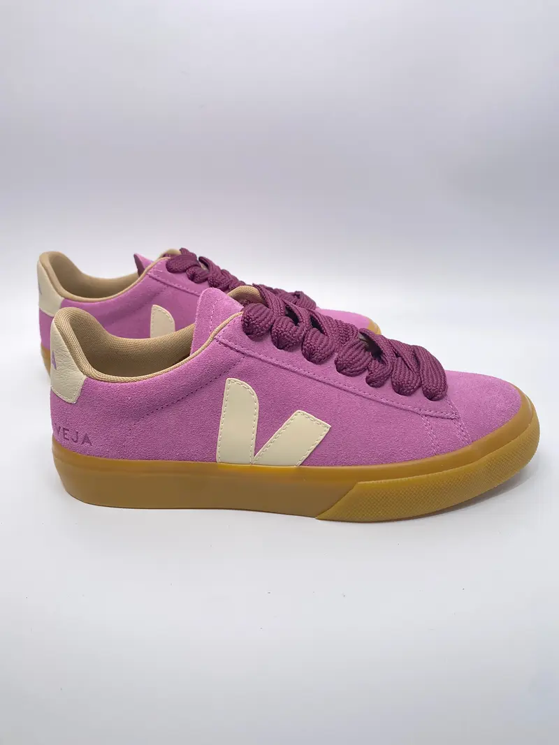 Veja campo suede mulberry pierre