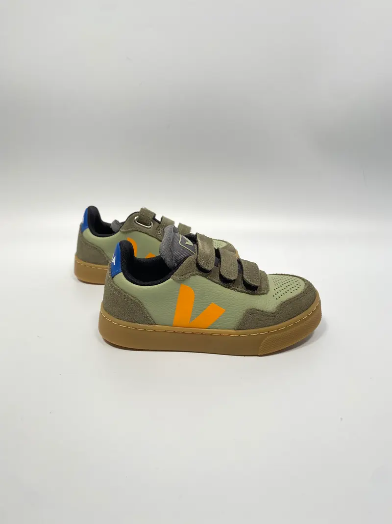 Veja small V-90 O.T. Leather Clay mango kaki