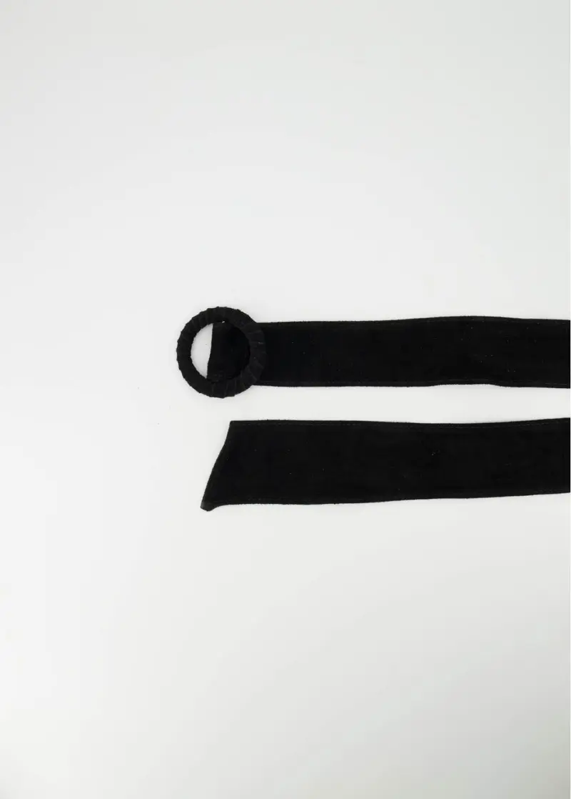 Vera suede zwart